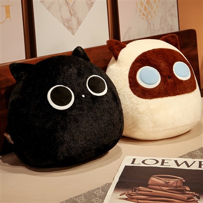 Poder curativo suave y lindo: peluche de gato, compañía gentil escondida en l...