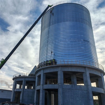 Silo de acero en espiral